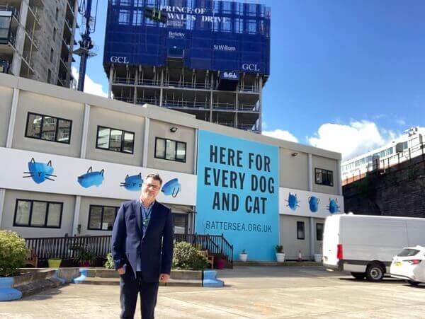 Mike at Battersea Dog and Cat Home